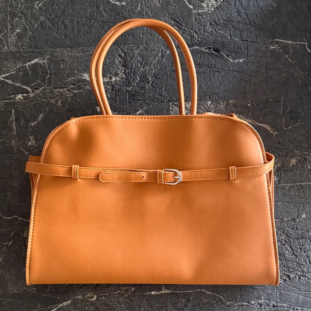 NWOT Brown Margaux Satchel Bag